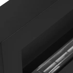 Biopejs Box format - 90x40 cm. Sort med glas