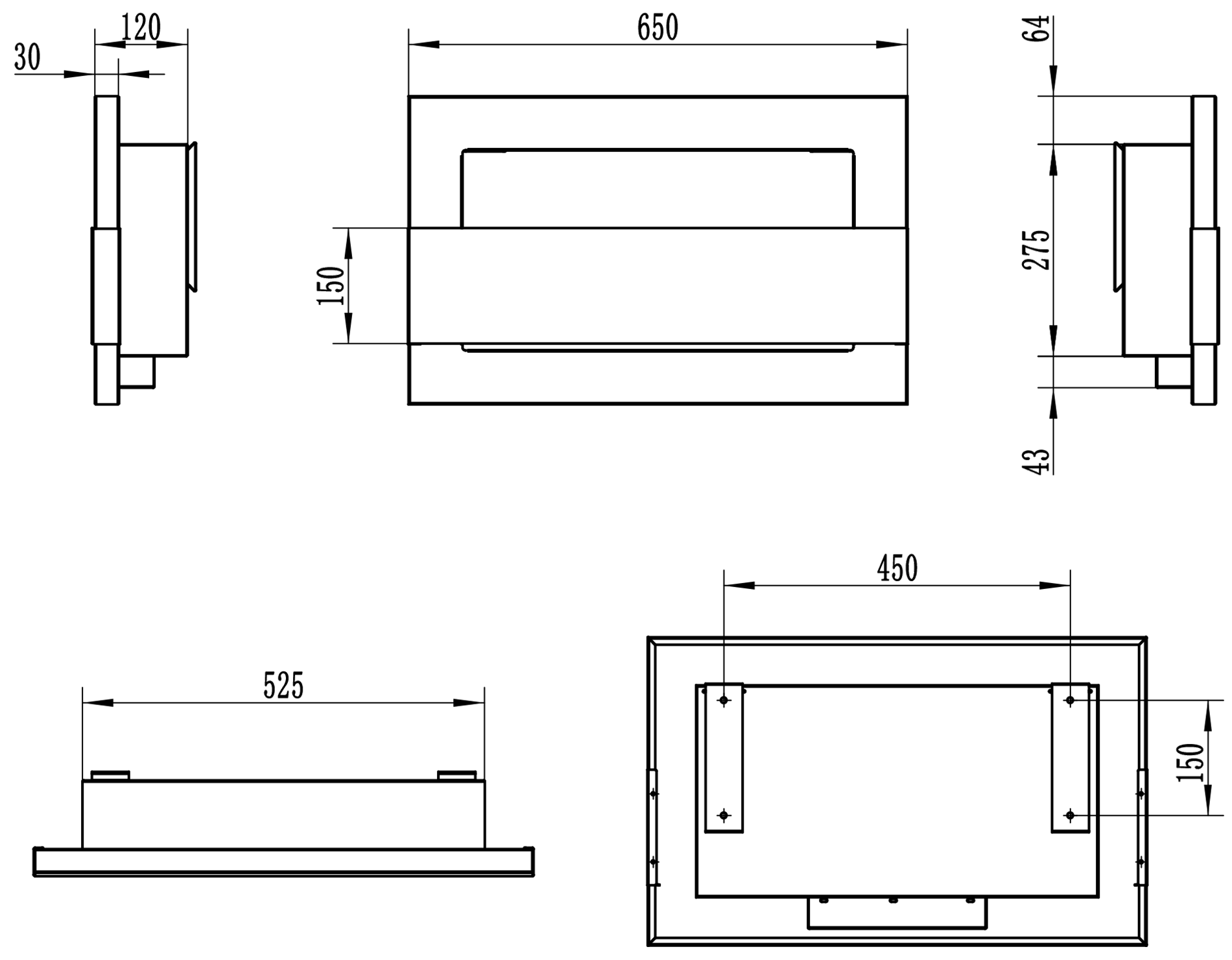 størrelsen