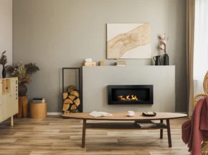 Biopejse til vægophæng, stor. med sort mat struktur. 900x400x120 - Billede 2