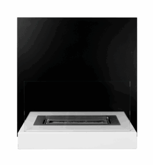 Biopejse til vægophæng, flot design. Plade sort og hvid. 450x470x165mm - Billede 5
