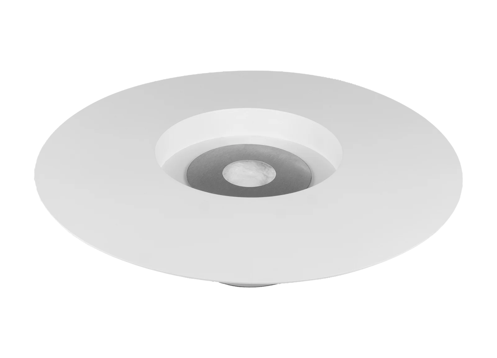 Gulvmodel - Fritstående biopejse Ø 600mm hvid mat - Billede 5