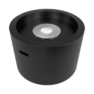 Gulvmodel -  Fritstående biopejse Ø 475 mm sort mat - Billede 2