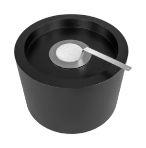 Gulvmodel -  Fritstående biopejse Ø 475 mm sort mat - Billede 6