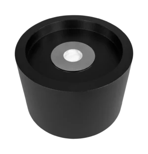 Gulvmodel -  Fritstående biopejse Ø 475 mm sort mat - Billede 3
