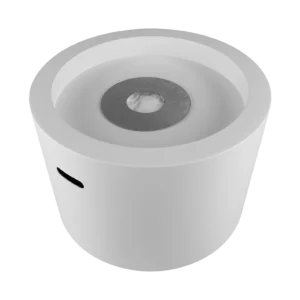 Gulvmodel - fritstående biopejse, Ø 475 mm hvid mat - Billede 3