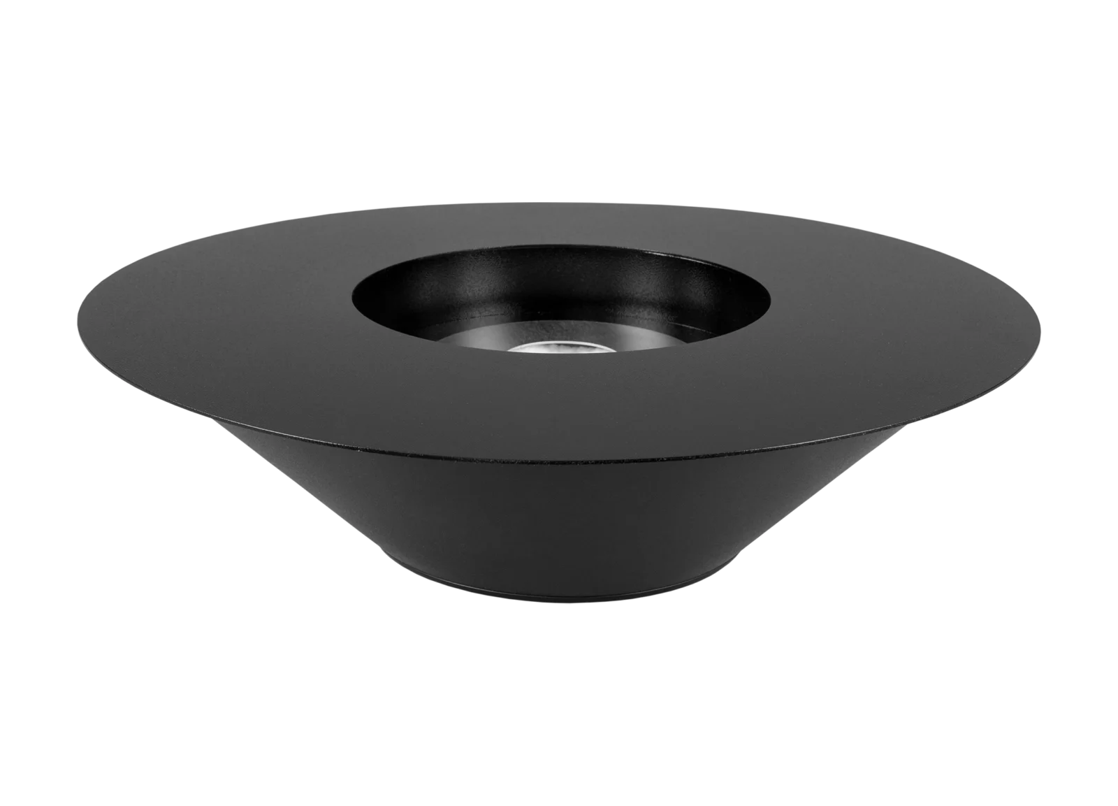 Gulvmodel - Fritstående biopejse Ø 600 mm sort mat - Billede 2
