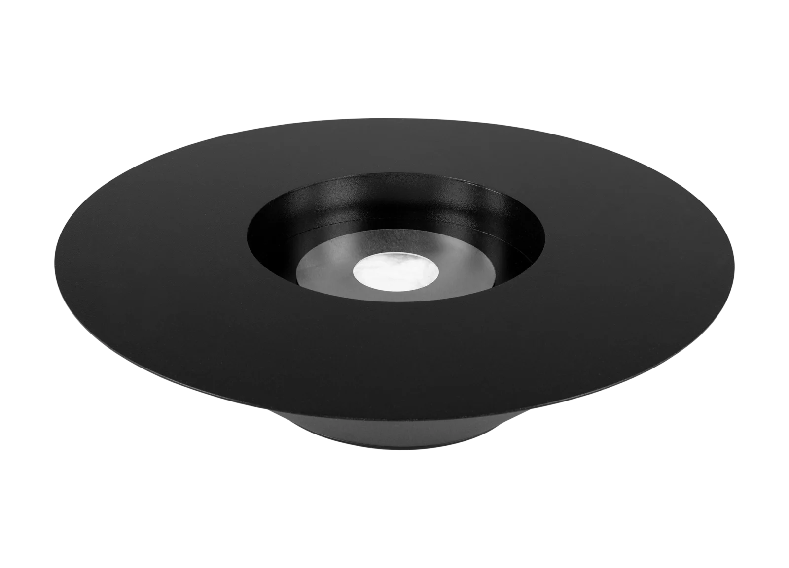 Gulvmodel - Fritstående biopejse Ø 600 mm sort mat - Billede 5