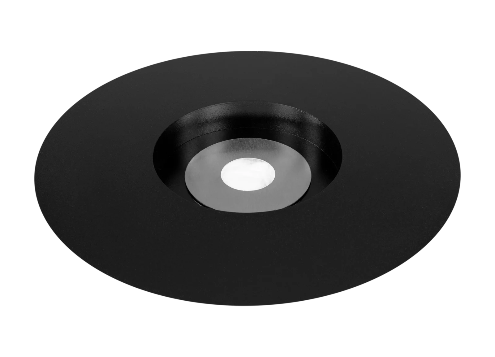 Gulvmodel - Fritstående biopejse Ø 600 mm sort mat - Billede 6