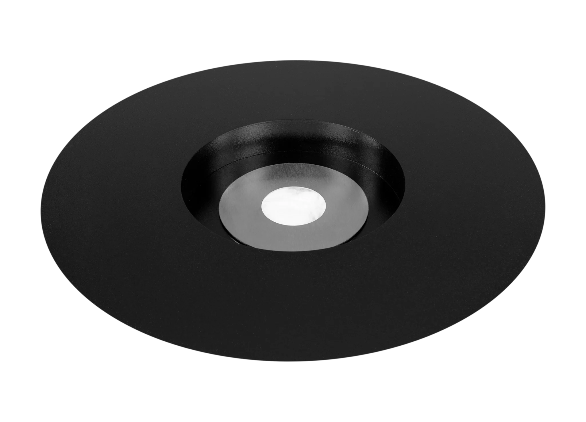 Gulvmodel - Fritstående biopejse Ø 600 mm sort mat - Billede 6