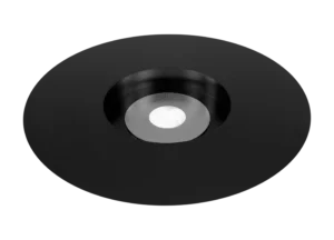 Gulvmodel - Fritstående biopejse Ø 600 mm sort mat - Billede 6