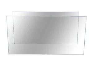 Glas sæt med 2 stk. til Fritstående biopejse Home - Billede 3