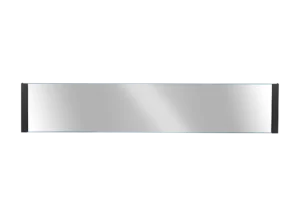 Glas 900mm + håndtag farve sort mat - Billede 2