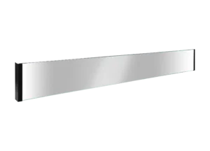 Glas 1200 + håndtag farve sort mat