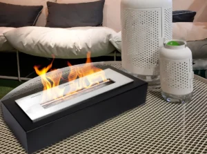 Fritstående biopejse Fri Box uden glas Rustfri sort mat - Billede 6