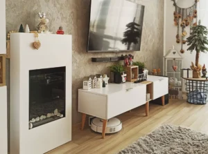 Fritstående biopejse Kamin - Billede 2