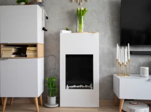 Fritstående biopejse Kamin - Billede 7