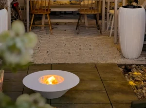 Gulvmodel - Fritstående biopejse Ø 600mm hvid mat - Billede 11