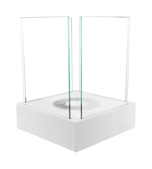 Flot bord-model, Fritstående biopejse hvid mat - Billede 2