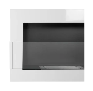 Biopejse til vægophæng 650x400x120mm med glas hvidglans - Billede 4