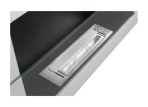 Biopejse til vægophæng 650x400x120mm med glas hvidglans - Billede 6