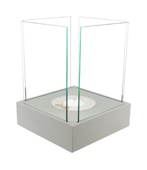 Bord-model - Fritstående biopejse grå mat - Billede 2