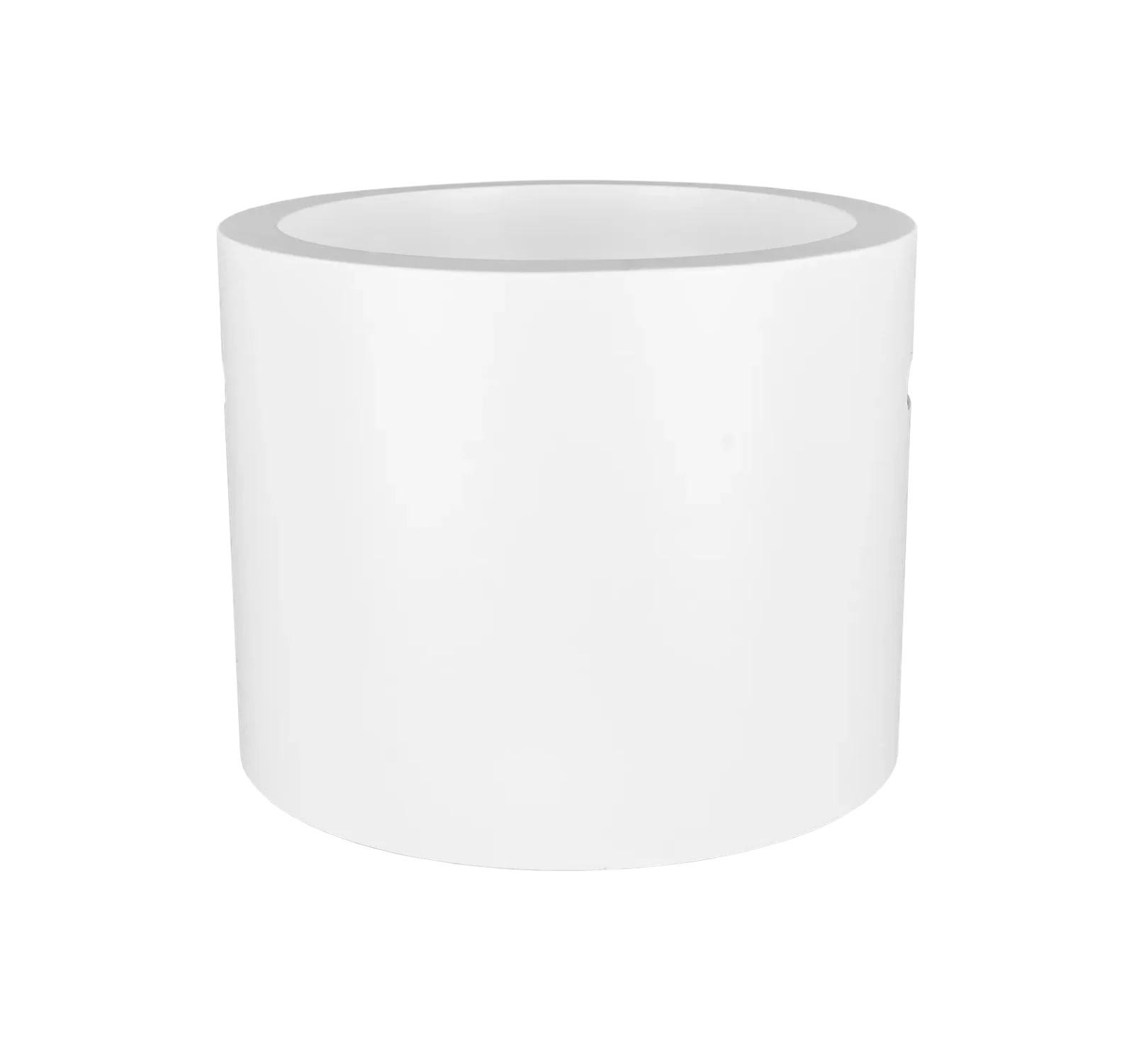 Gulvmodel - Fritstående biopejse Ø 290 mm hvid mat - Billede 4