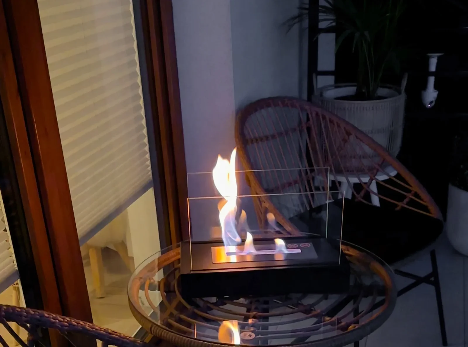 Bord-Model biopejse Box med glas sort mat - Billede 8