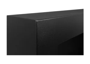 Biopejse til vægophæng 650x400x120mm BOX sort mat struktur - Billede 4