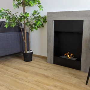 Fritstående biopejse Kamin