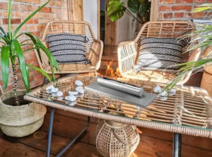 Bord - model biopejse Rustfri inox - Billede 2