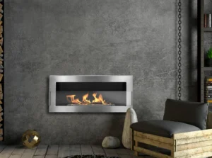 Biopejse til vægophæng 900x400x120mm med glas Rustfri - Billede 11
