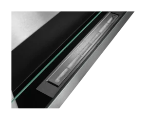 Biopejse til vægophæng 900x400x120mm med glas Rustfri - Billede 6