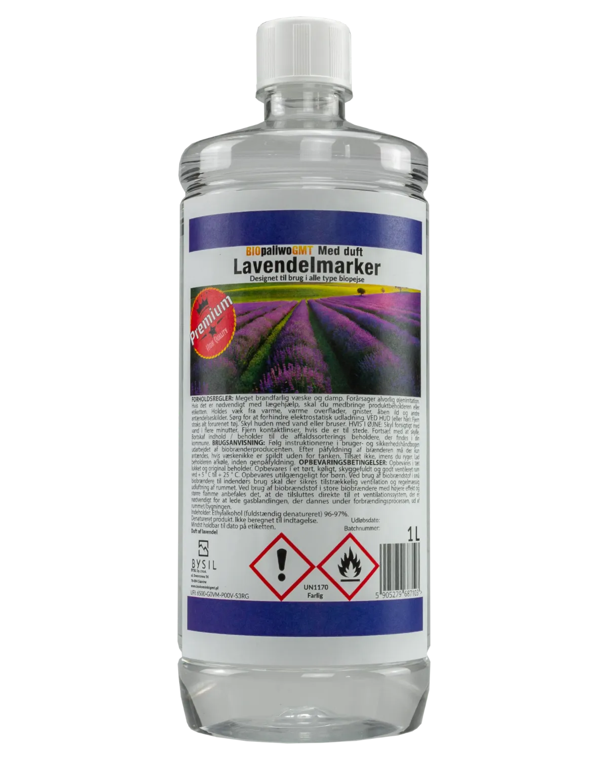 Biobrændstof aromatisk lavendelmarker 1l