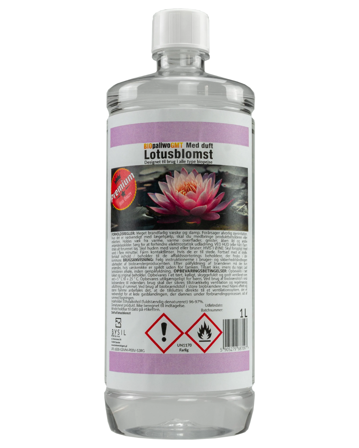 Biobrændstof aromatisk lotusblomst 1l