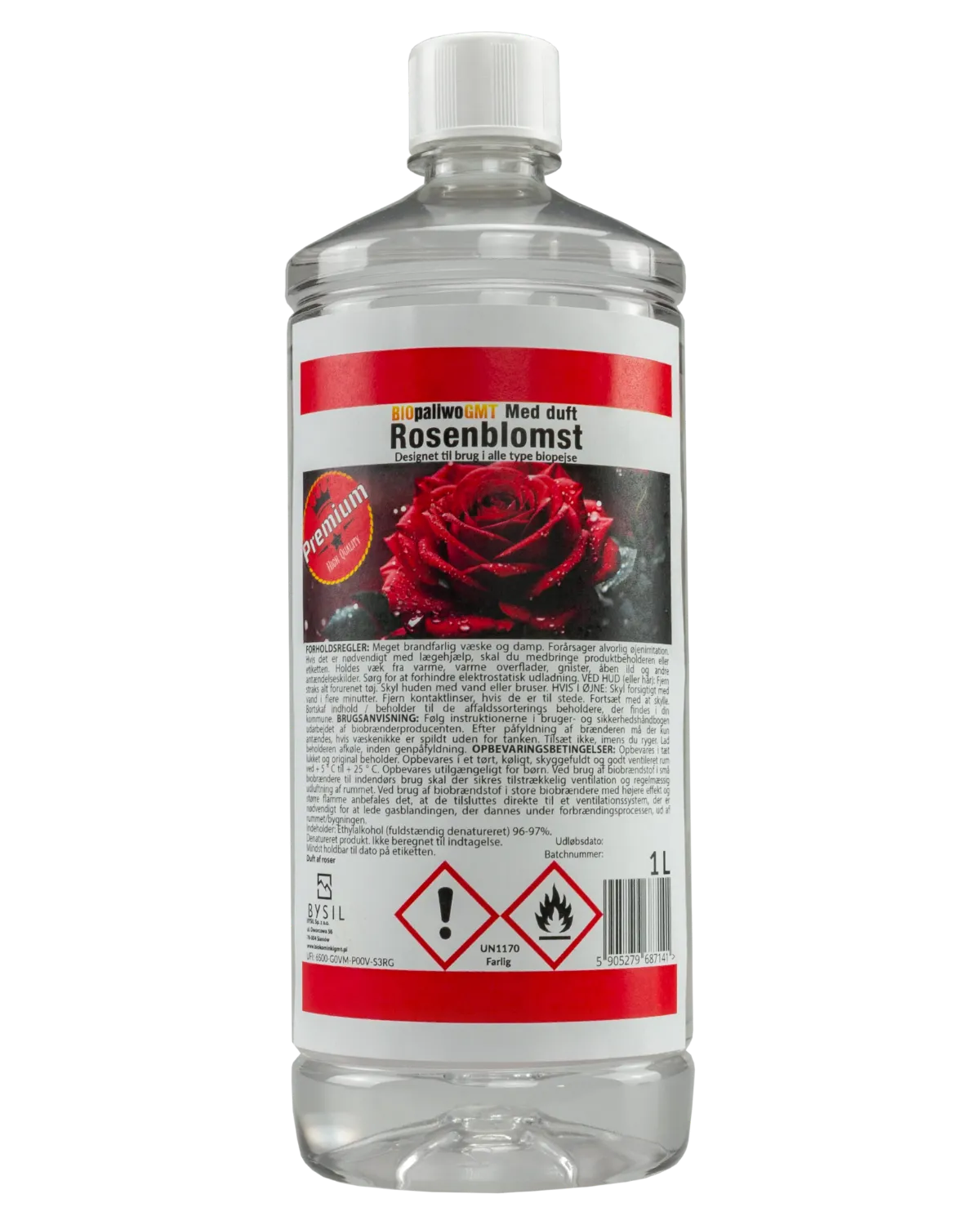 Biobrændstof aromatisk rose 1l