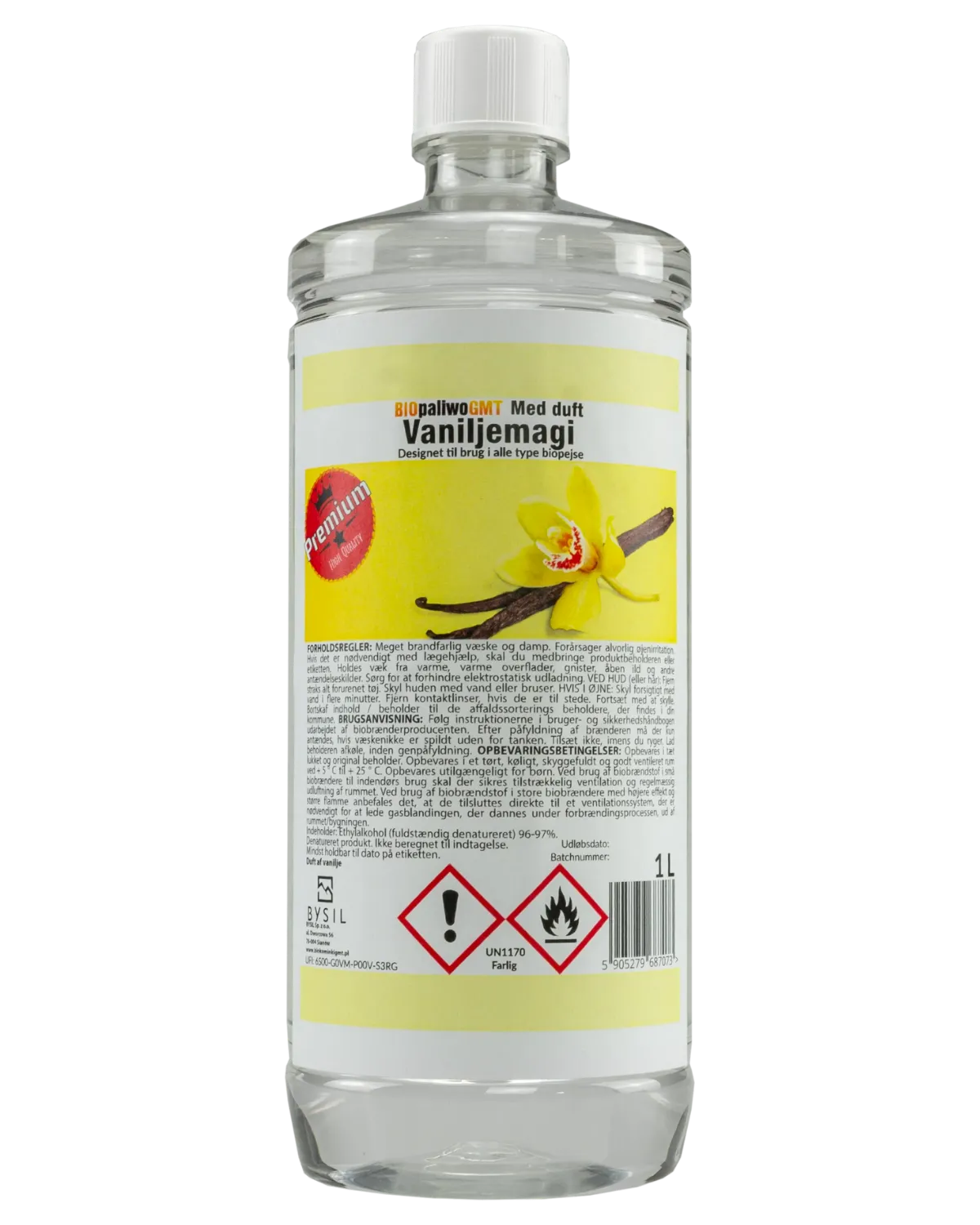 Bioethanol med Vaniljeduft 1l
