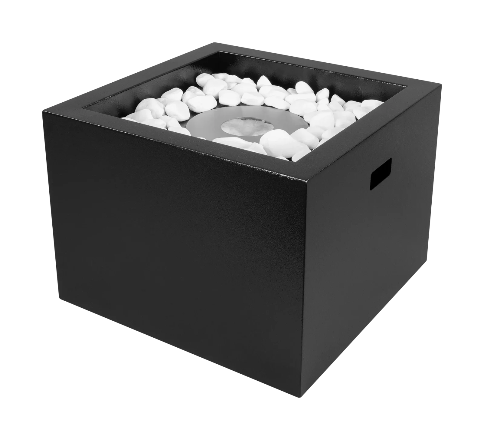 Gulvmodel – Fritstående biopejs 435 x 435 mm sort mat - Billede 9