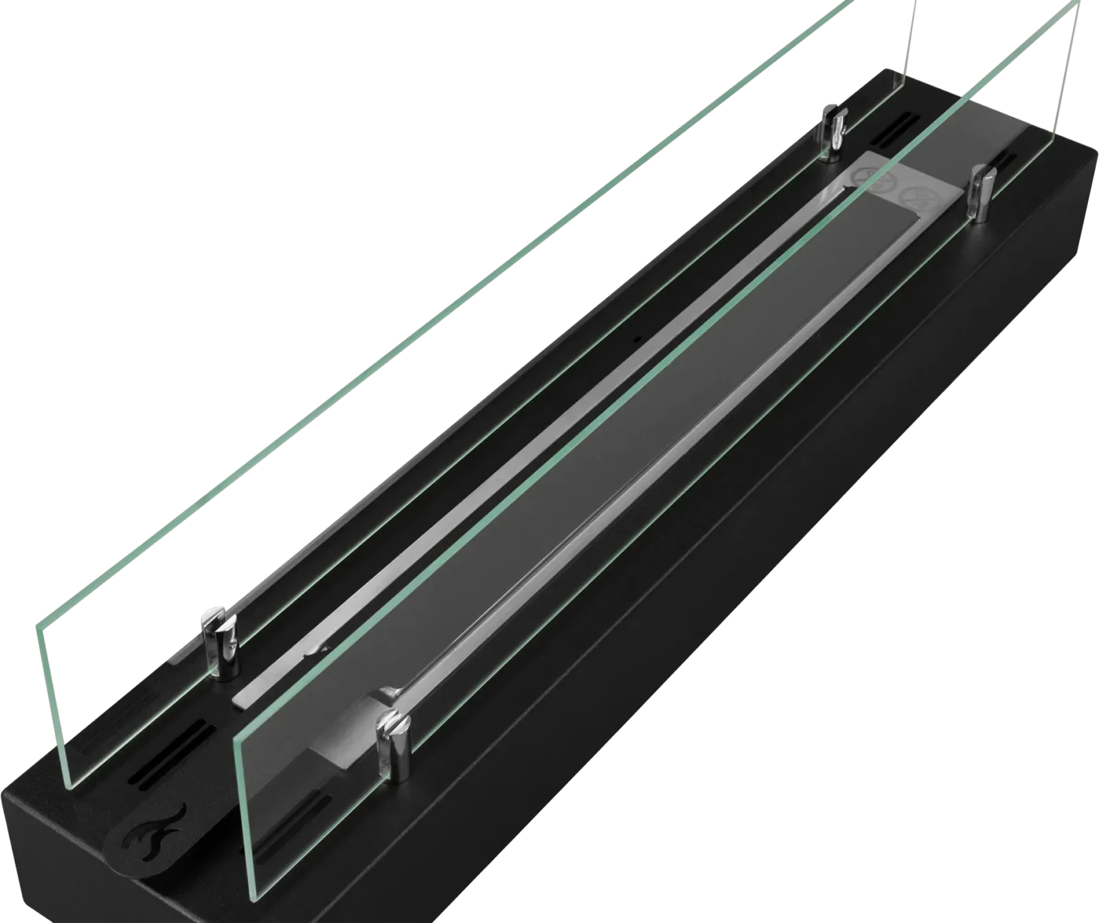 Fritstående biopejse med glas 700 mm - Billede 2