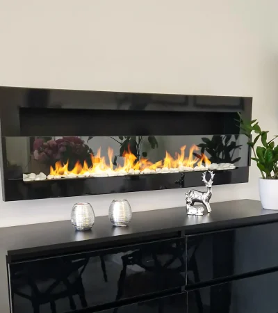 Biokominek-wiszacy-z-szyba-1200x400-czarny-polysk-aranzacja-02