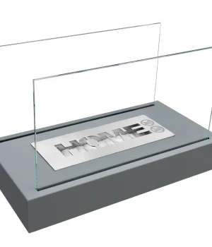 Fritstående biopejs til boligen, grå mat 1